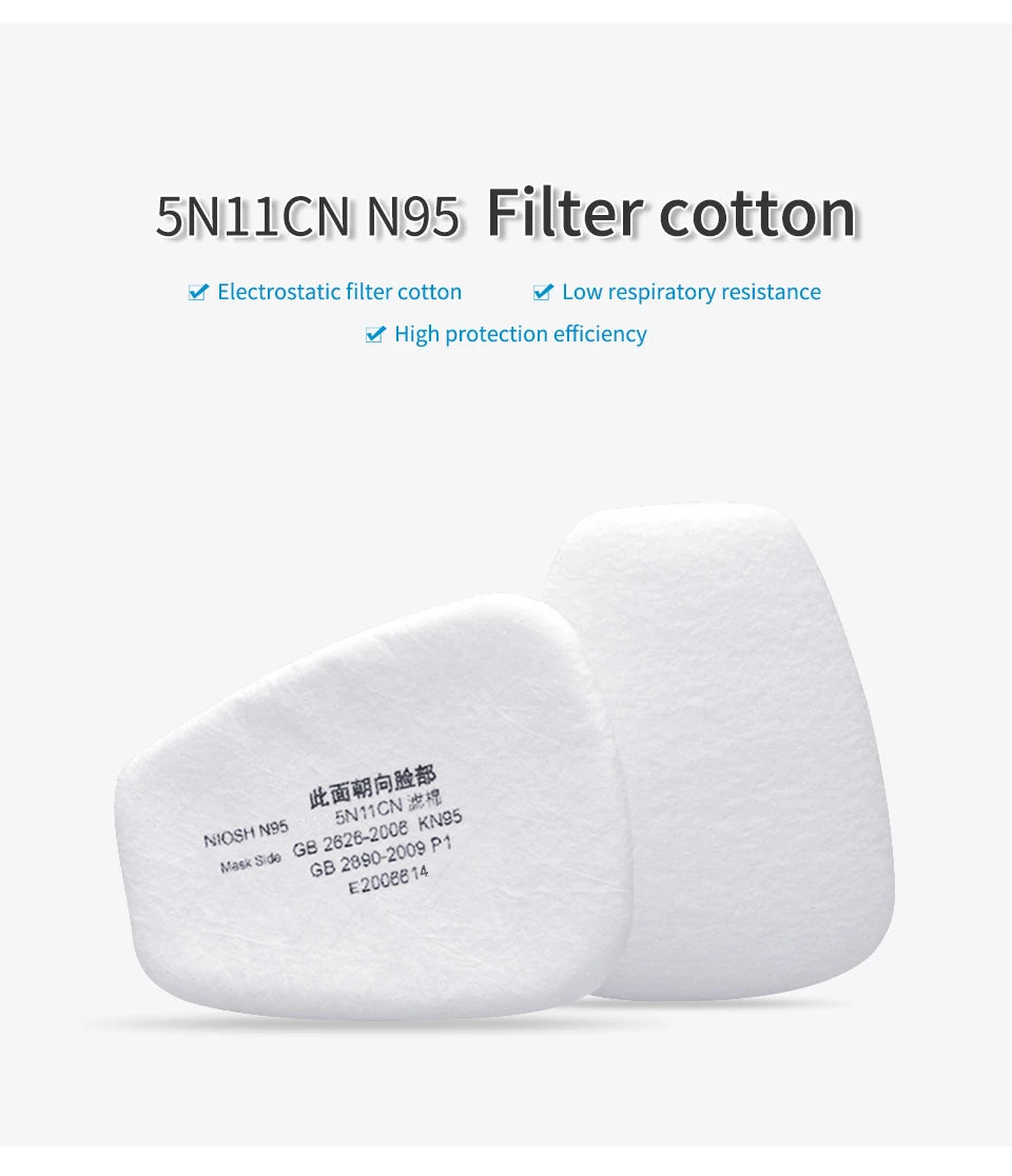 Respirador facial completo reutilizable, máscara en aerosol 6200 para pulverización, pintura, pulido quÃÂmico, soldadura, protección para el trabajo de carpinterÃÂa