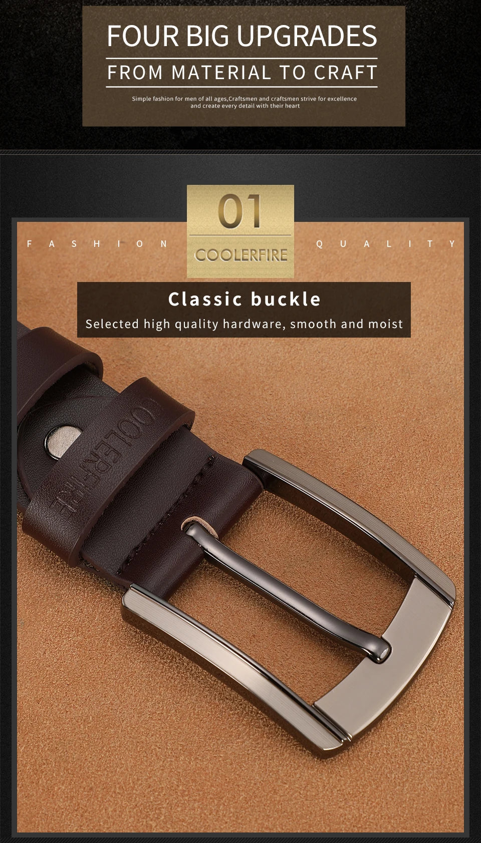 Cinturón de cuero genuino de alta calidad para hombre, cinturones de diseñador de lujo, correa de moda de piel de vaca para hombre, pantalones vaqueros para hombre vaquero