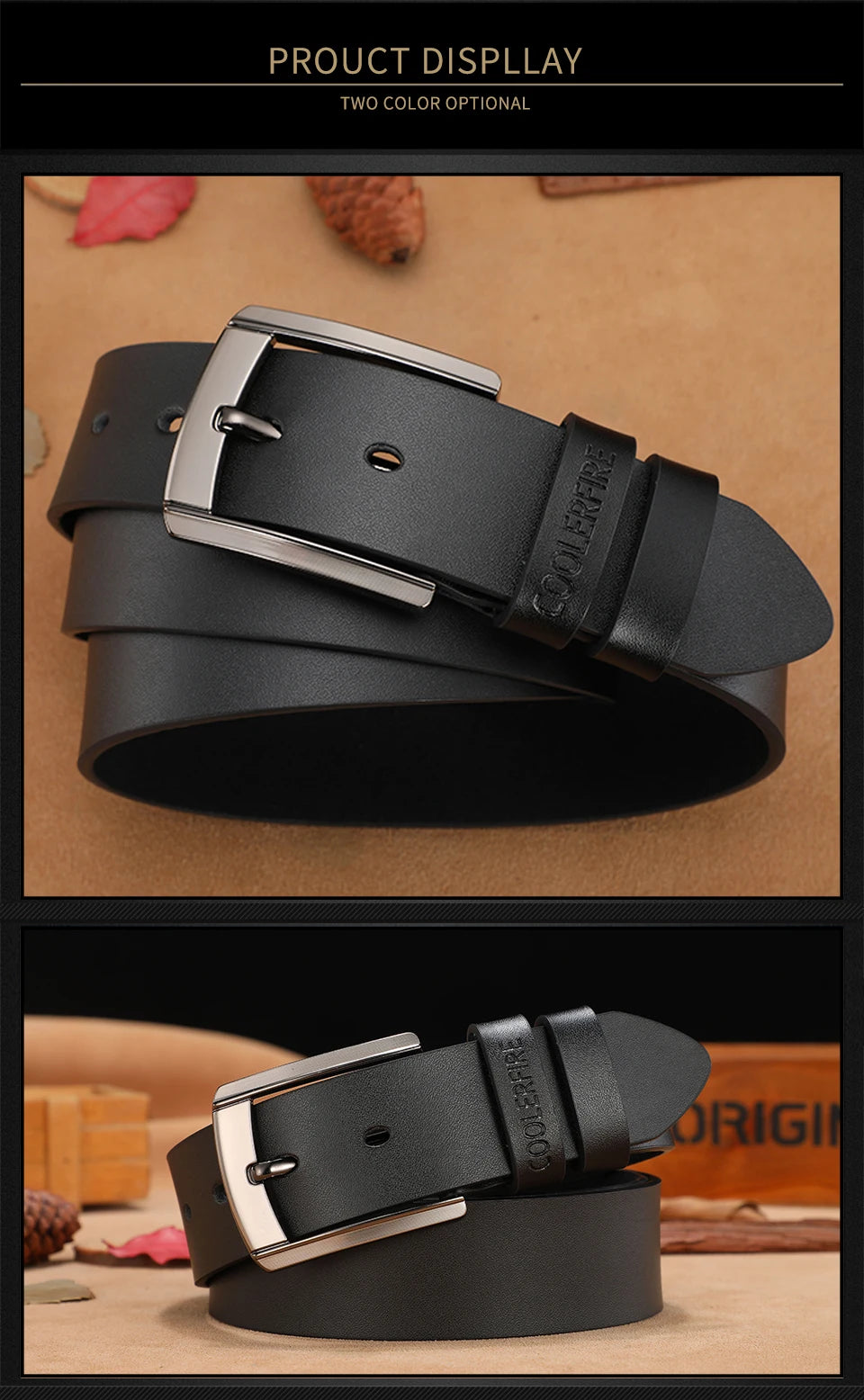 Cinturón de cuero genuino de alta calidad para hombre, cinturones de diseñador de lujo, correa de moda de piel de vaca para hombre, pantalones vaqueros para hombre vaquero