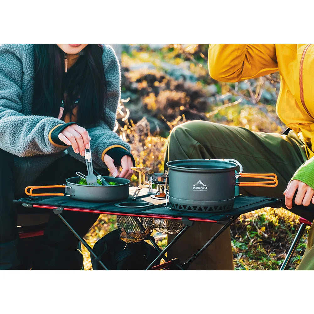 Mesa plegable para acampar Widesea, Picnic turístico, cena Pliante, muebles de viaje plegables, suministros de equipo, turismo, pesca al aire libre