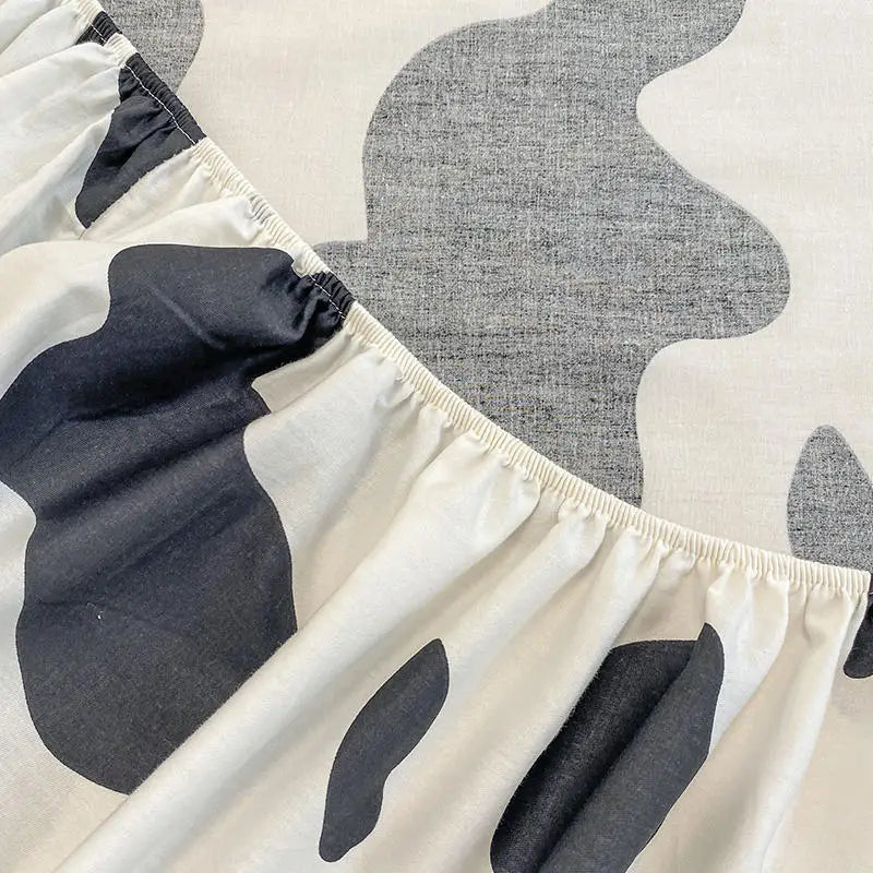 Bonenjoy-sábana bajera de algodón puro con estampado de dibujos animados de coche, funda de cama elástica, Sábana inferior individual, tamaño Queen, sin funda de almohada, 1 unidad