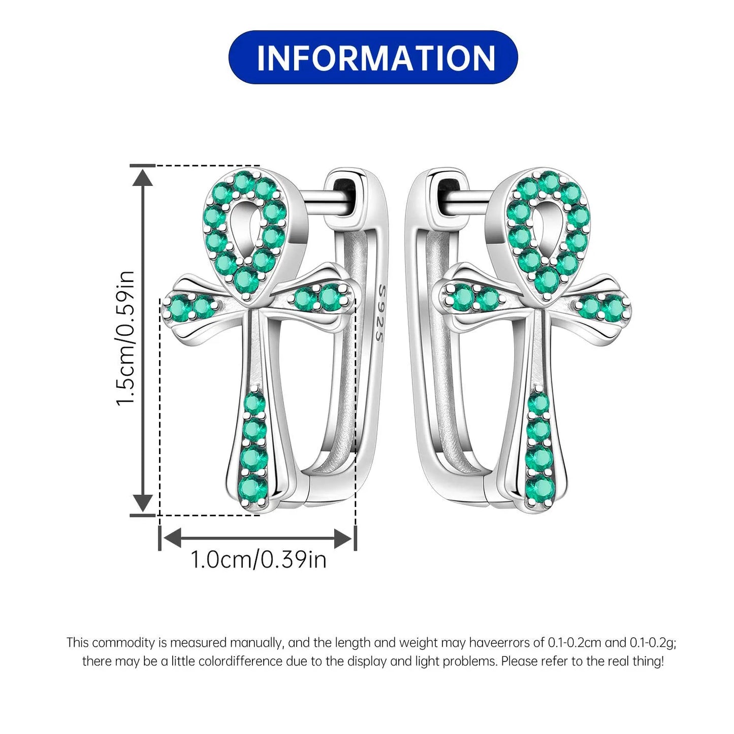 Orstarry-pendientes circulares de Plata de Ley 925 con forma de gota para mujer, aretes colgantes, joyería versátil para fiesta, regalos