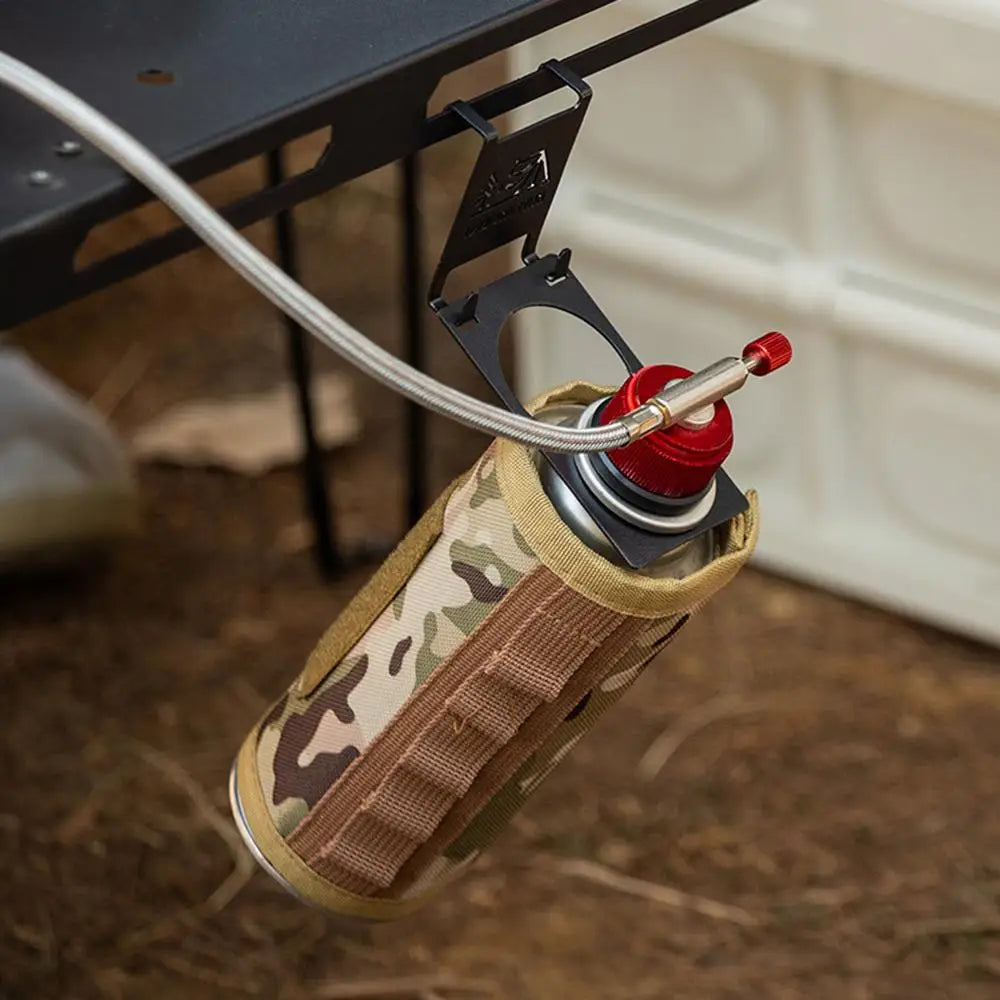 Gancho para colgar tanque de estufa, gancho para mesas de Camping, herramienta para colgar bote de Gas, gancho para colgar tanque de estufa, colgador de accesorios de tanque portátil