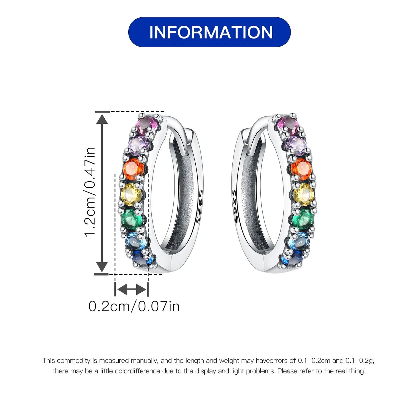 Orstarry-pendientes circulares de Plata de Ley 925 con forma de gota para mujer, aretes colgantes, joyería versátil para fiesta, regalos