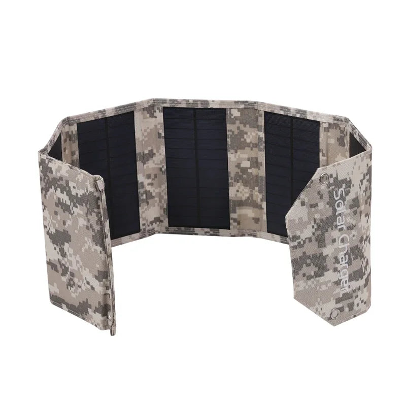 Panel Solar plegable de 60W, 80W, 100W, 5V, USB, bolsa plegable portátil, cargador de batería para teléfono, Camping al aire libre, Banco de energía impermeable