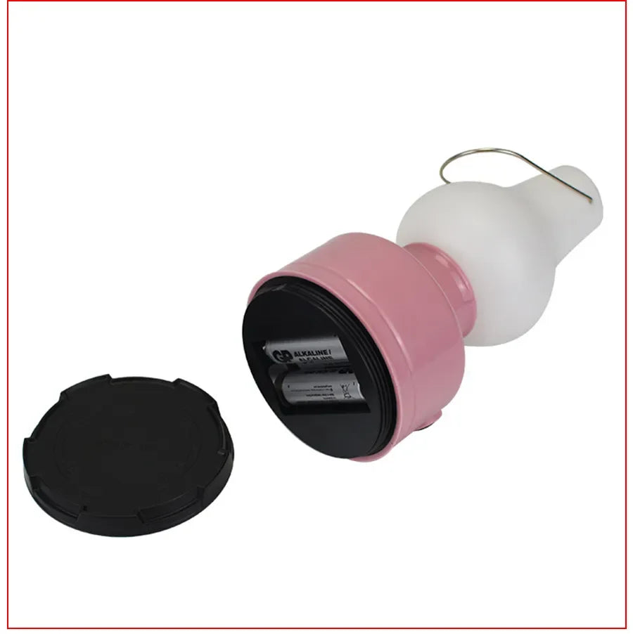 Luces de Camping portátiles, lámpara impermeable para campamento al aire libre, 2 modos de iluminación, lámpara de tienda para senderismo, patio de escalada