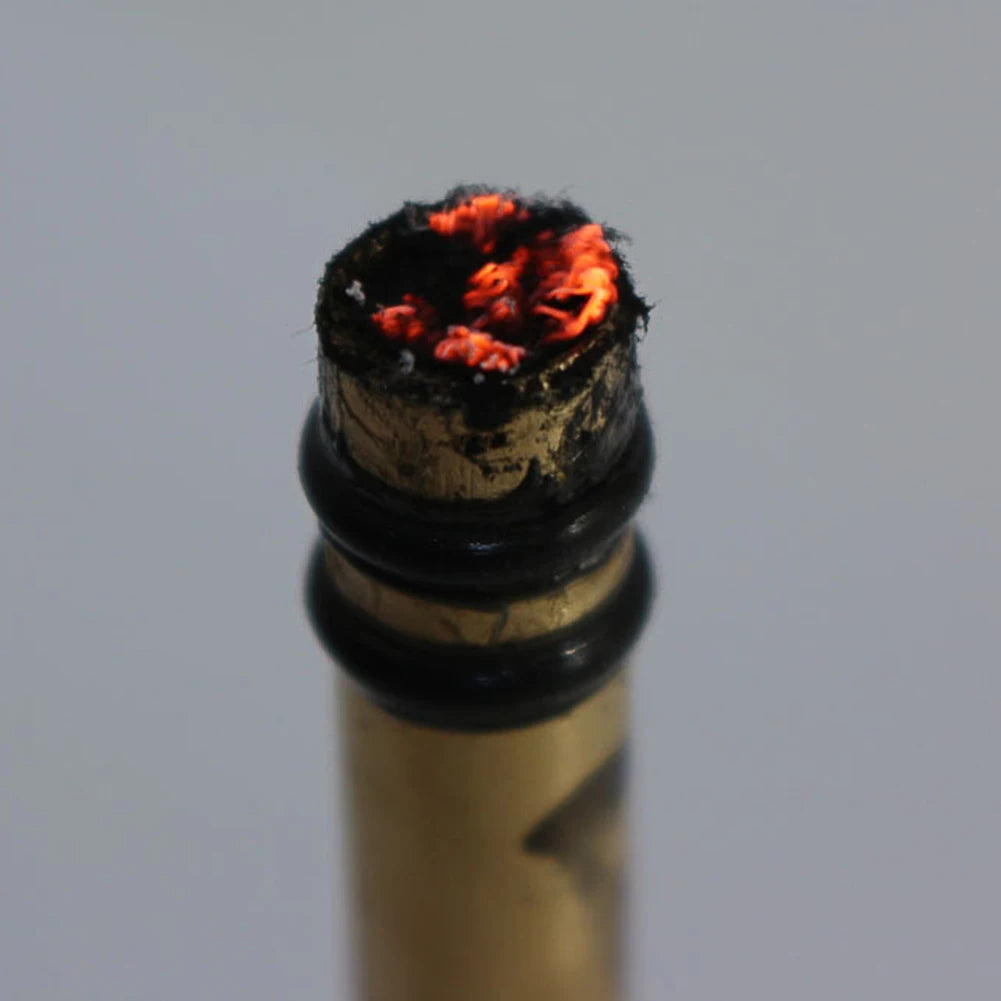 Tubos de fuego de emergencia de latón, tubo de encendedor de compresión práctica para exteriores, herramienta de supervivencia de pistón de arranque de fuego, equipo de acampada