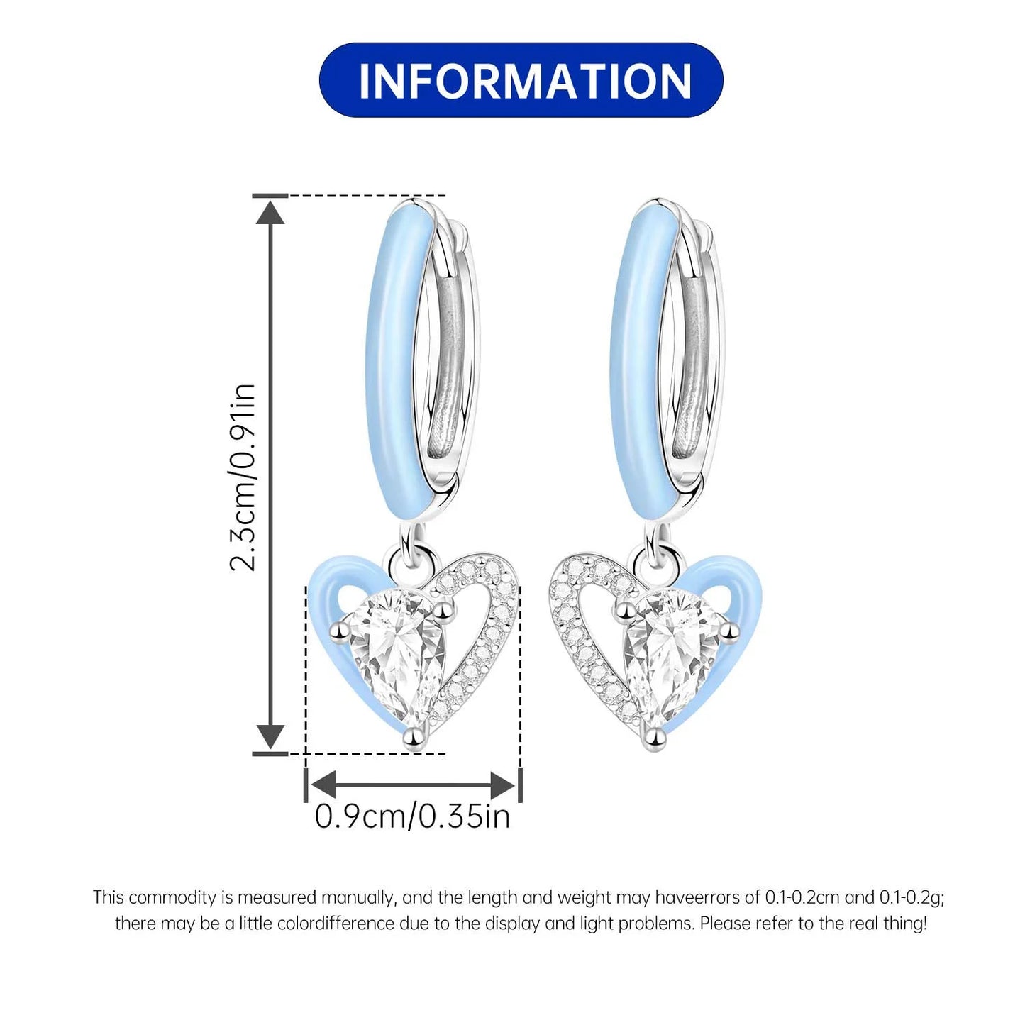 Orstarry-pendientes circulares de Plata de Ley 925 con forma de gota para mujer, aretes colgantes, joyería versátil para fiesta, regalos