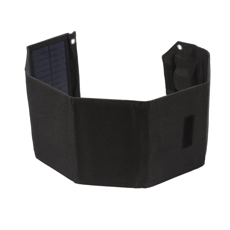 Panel Solar plegable de 60W, 80W, 100W, 5V, USB, bolsa plegable portátil, cargador de batería para teléfono, Camping al aire libre, Banco de energía impermeable