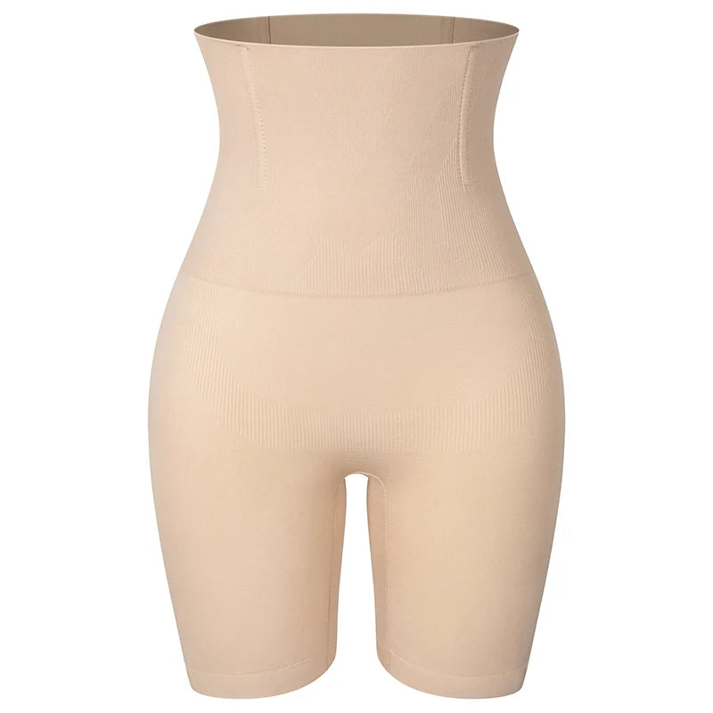 Pantalones cortos moldeadores de cintura alta para mujer, ropa moldeadora para Control de barriga, muslo, entrenador de cintura adelgazante, levantador de glúteos, bragas moldeadoras