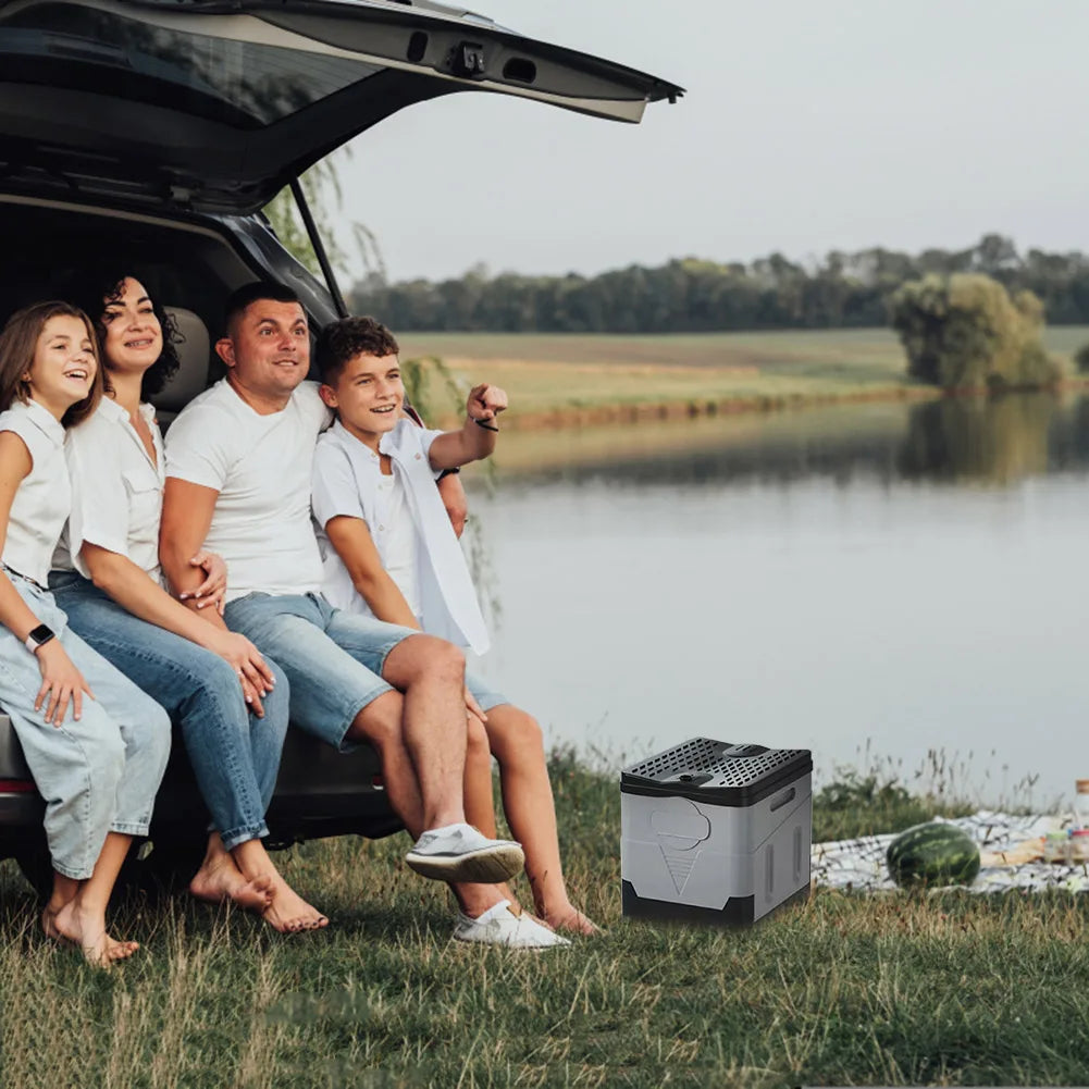 Inodoro portátil para coche, cubo de basura para viaje, campamento al aire libre, inodoro plegable para viaje de emergencia, autoconducción para adultos y niños