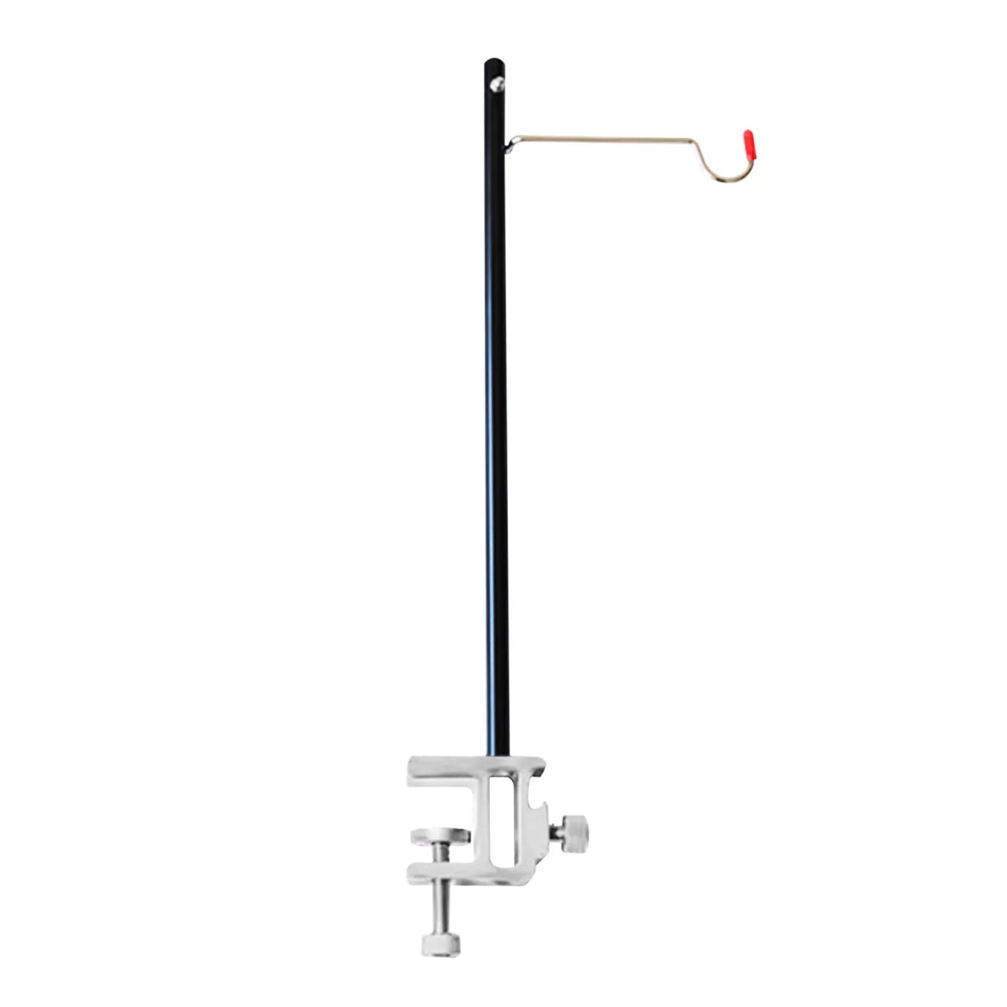 Poste de Luz Portátil para acampar y Clip de escritorio, soporte de aleación de aluminio para exteriores, soporte de luz de campamento de altura ajustable para acampar al aire libre
