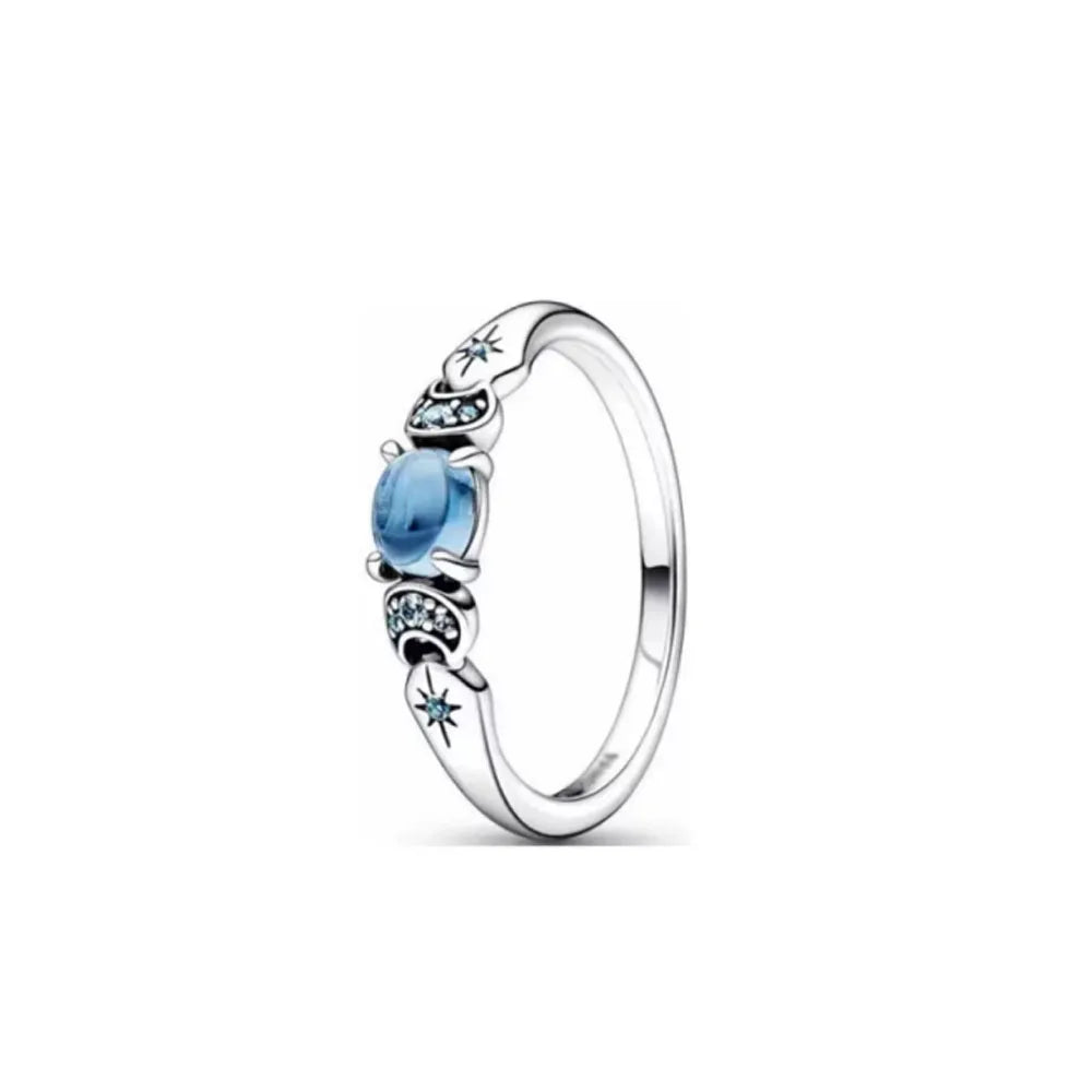 Anillo elegante de Plata de Ley 925 con concha de lazo esmaltado rojo y piedra de corazón Original para mujer, anillos de joyería para fiesta de boda