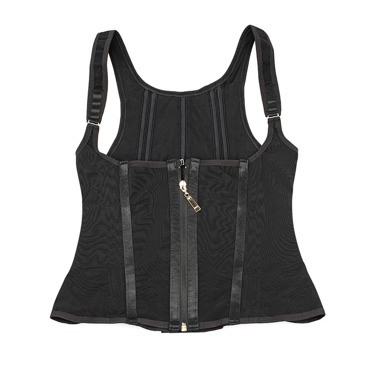 Faja de corsé colombiano para mujer, faja correctiva reductora de vientre, entrenador de cintura, carpeta de vientre adelgazante, ropa moldeadora de vaina plana