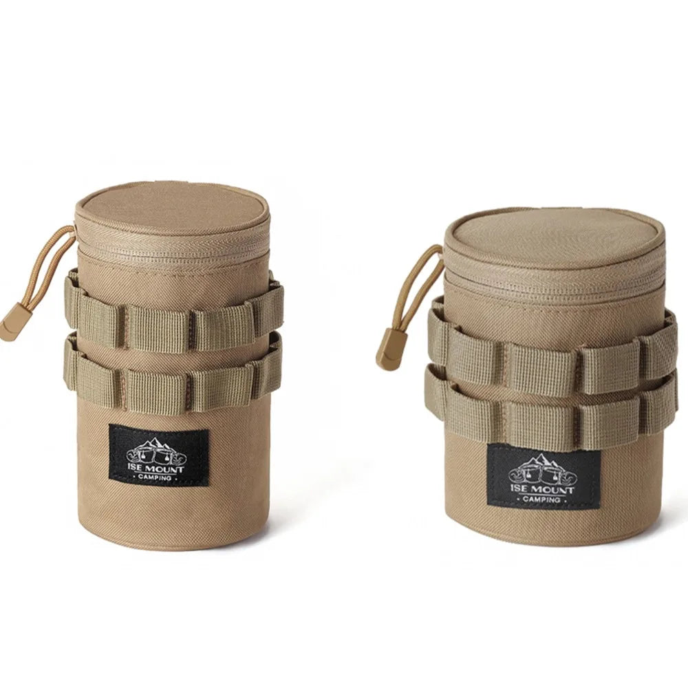 Bolsa de almacenamiento de viaje, bolsa ligera con agujeros colgantes, accesorio de Camping con asa para viajes al aire libre