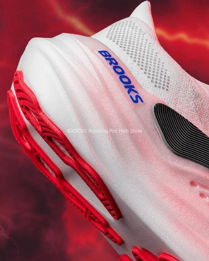 Zapatillas de correr originales Brooks para hombre Glycerin Max antideslizantes, resistentes al desgaste y que absorben los golpes, zapatillas informales para mujer 1104471D026