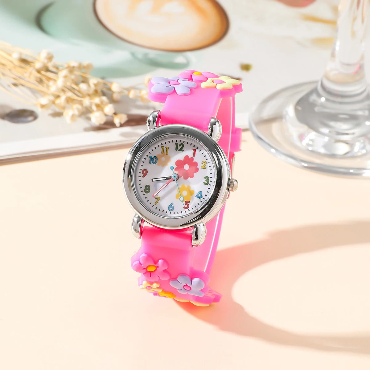 Adorable conjunto de relojes de dibujos animados para niños: relojes de pulsera con diseños coloridos y cara fácil de leer: regalo perfecto para niños