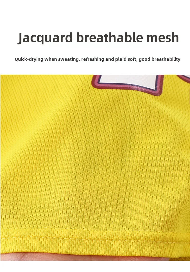 Conjunto de traje de pelota deportiva para niños, traje sin mangas para niños, traje de baloncesto para bebé, chaleco, pantalones cortos, traje de rendimiento, traje deportivo de secado rápido
