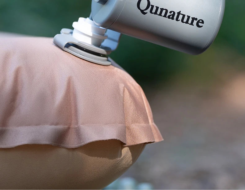 Qunature-inflador de bomba de aire eléctrica, Mini inflador de aire portátil, carga tipo C, balsa de piscina, bombas de cama de aire para acampar