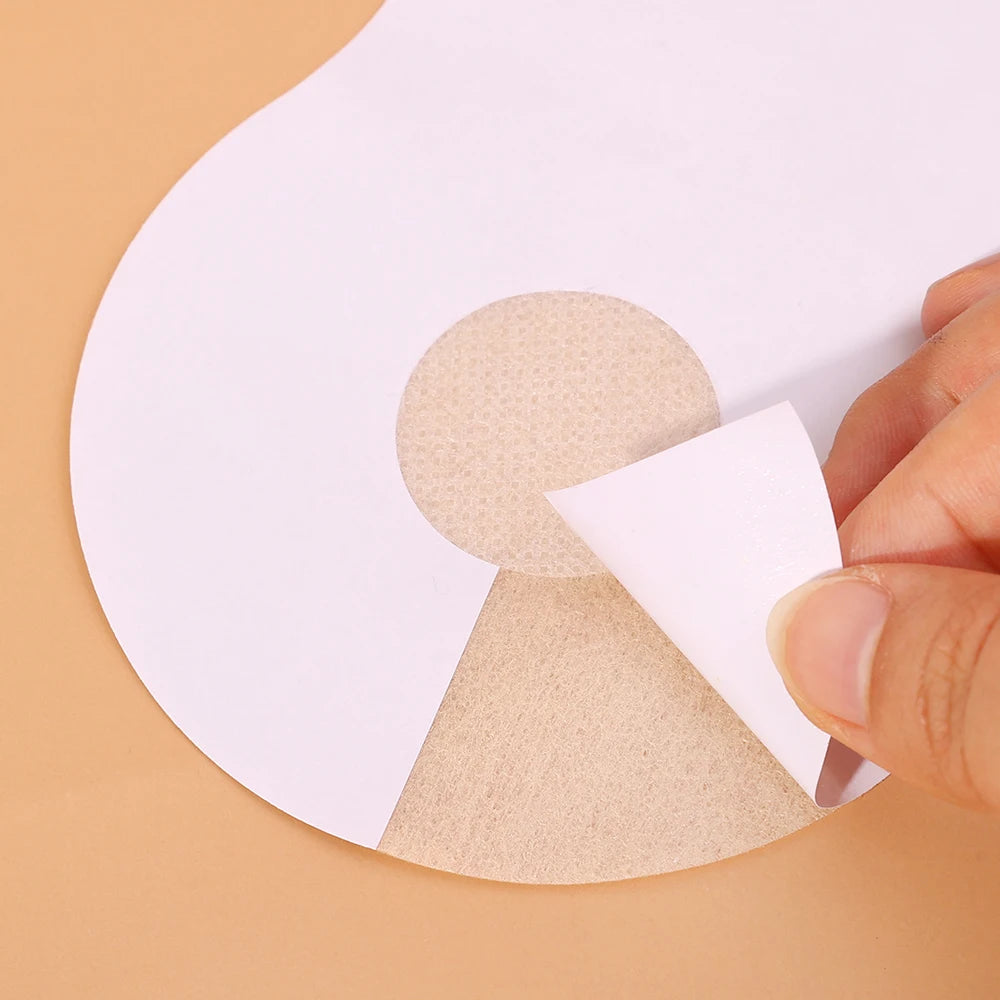 Cubierta desechable para pezón con Orejas de conejo, parche para el pecho, sujetador Invisible fino no tejido, ropa interior deportiva autoadhesiva con realce para el pecho