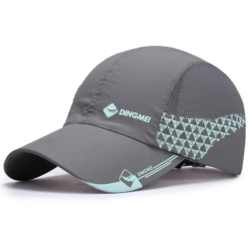 Sombreros para hombres, primavera y verano, nuevos sombreros de viaje con sombrilla para exteriores, gorras de béisbol casuales de moda, gorras para jóvenes y de mediana edad