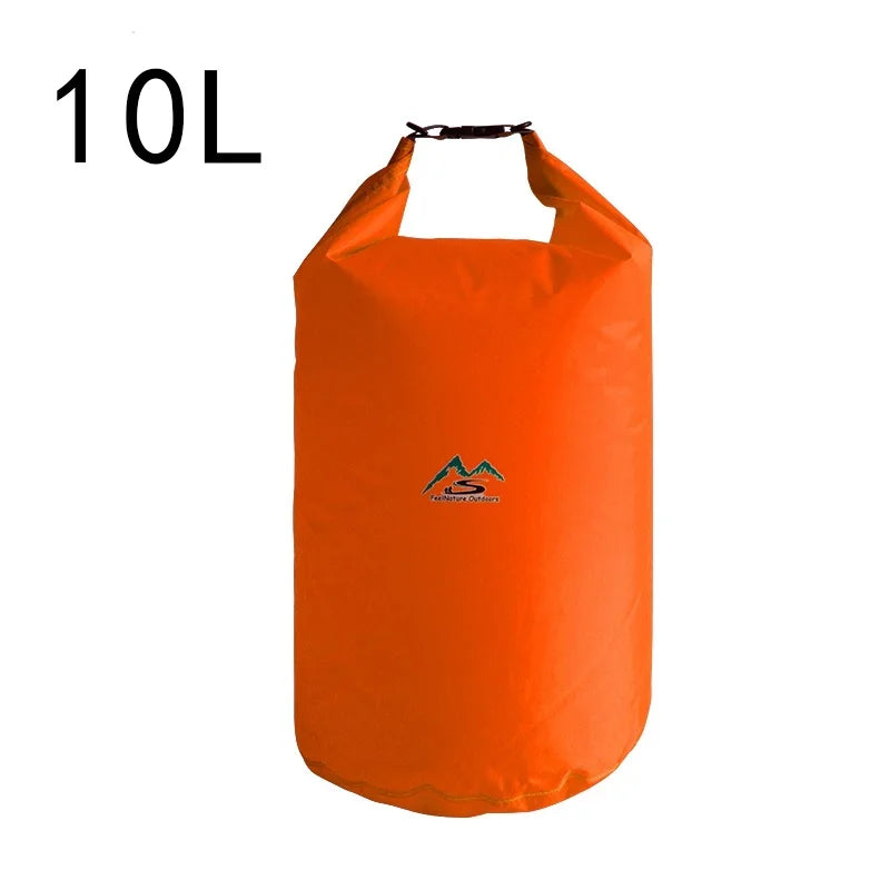 Bolsa seca impermeable 5L10L20L40L70L para acampar, senderismo, natación, Rafting, Kayak, río, senderismo, pesca, bolsa de agua al aire libre
