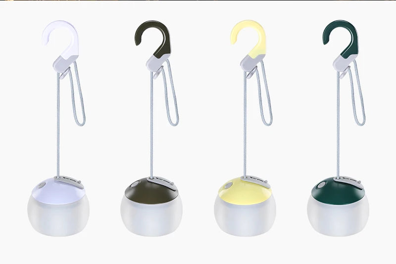 WEST BIKING-luz colgante para tienda de campaña, linternas portátiles para acampar, luz Led recargable por USB, lámpara de campamento para emergencias al aire libre