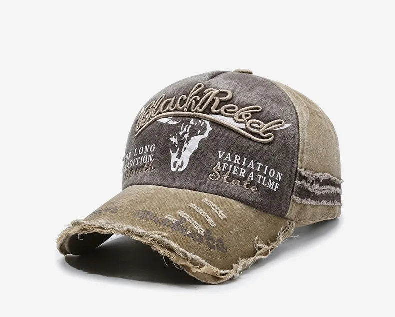 Nueva gorra de béisbol de algodón lavada a la moda para hombre, gorra deportiva Retro para hombre para las cuatro estaciones, gorra deportiva para exteriores, accesorio para hombre