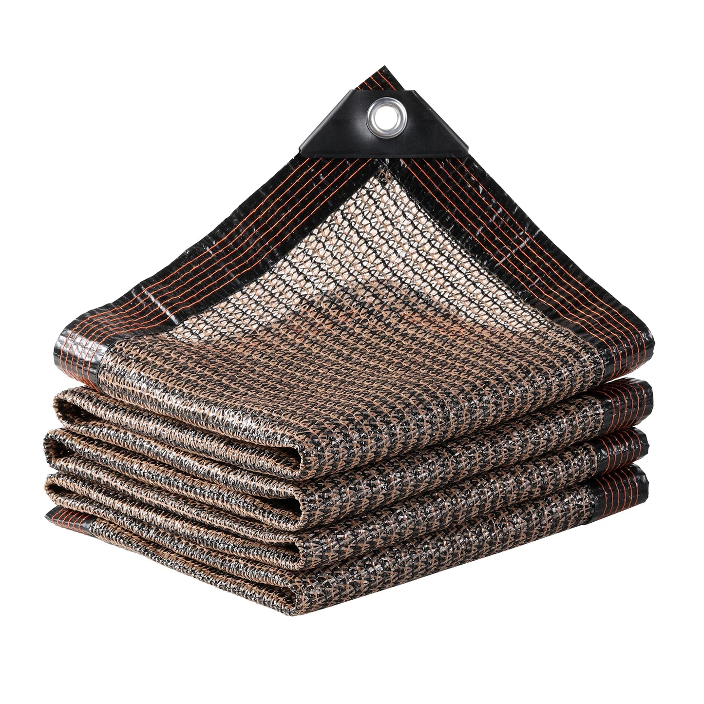 Paño parasol marrón: diseño profesional de protección solar, tasa de barrera ultravioleta al 90%, adecuado para sombrilla de invernadero, pabellón al aire libre, protección para césped, especial para casa de perros y g