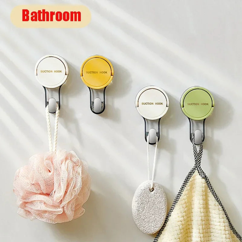 Gancho de ventosa reutilizable de 1 a 20 piezas, ganchos de ventosa para baño al vacÃÂo, toallero impermeable, colgador de ropa, accesorio de gancho