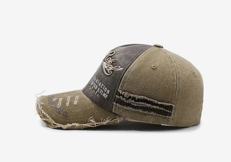 Nueva gorra de béisbol de algodón lavada a la moda para hombre, gorra deportiva Retro para hombre para las cuatro estaciones, gorra deportiva para exteriores, accesorio para hombre