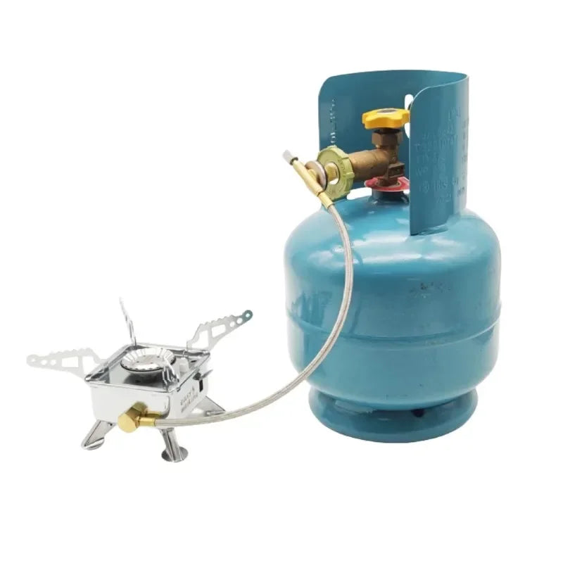 Adaptador de recipiente de butano para acampar al aire libre, convertidor de estufa de Gas, recarga de propano, cartucho de Gas, tanque, adaptador de butano, accesorio de estufa de Gas