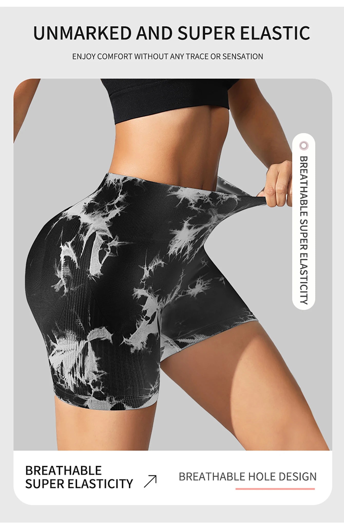 Leggings sin costuras Tie Dye para mujer, pantalones de Yoga de cintura alta, mallas elásticas de levantamiento de glúteos, mallas deportivas de cintura ancha