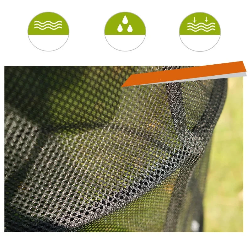 Secador de malla Circular plegable para acampar al aire libre, red portátil de 3 capas de almacenamiento, bolsa de malla colgante, olla antiinsectos, estante de secado para platos y tazas