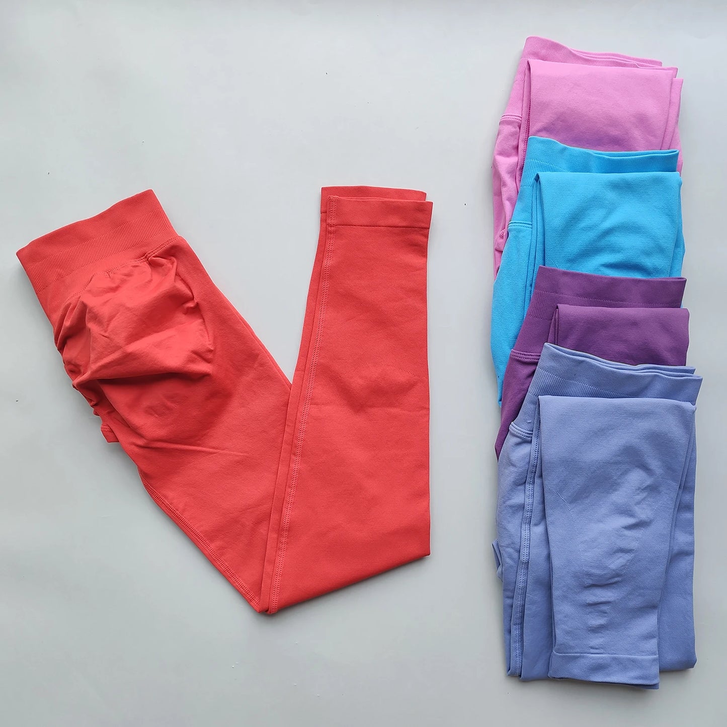 Leggings ARFTE, pantalones de verano para mujer, mallas acampanadas sin costuras, pantalones de Yoga, mallas deportivas de realce con banda baja acanalada para Fitness
