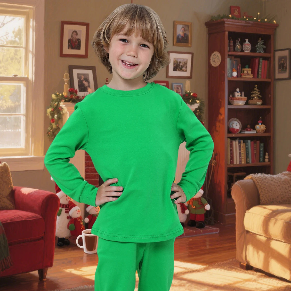 Conjunto de Pijamas para niños, Pijamas para niño pequeño, niña, Halloween, Navidad, ropa de dormir Diy, Pjs de Navidad, regalo de fiesta de cumpleaños, Pijamas de Cosplay de invierno