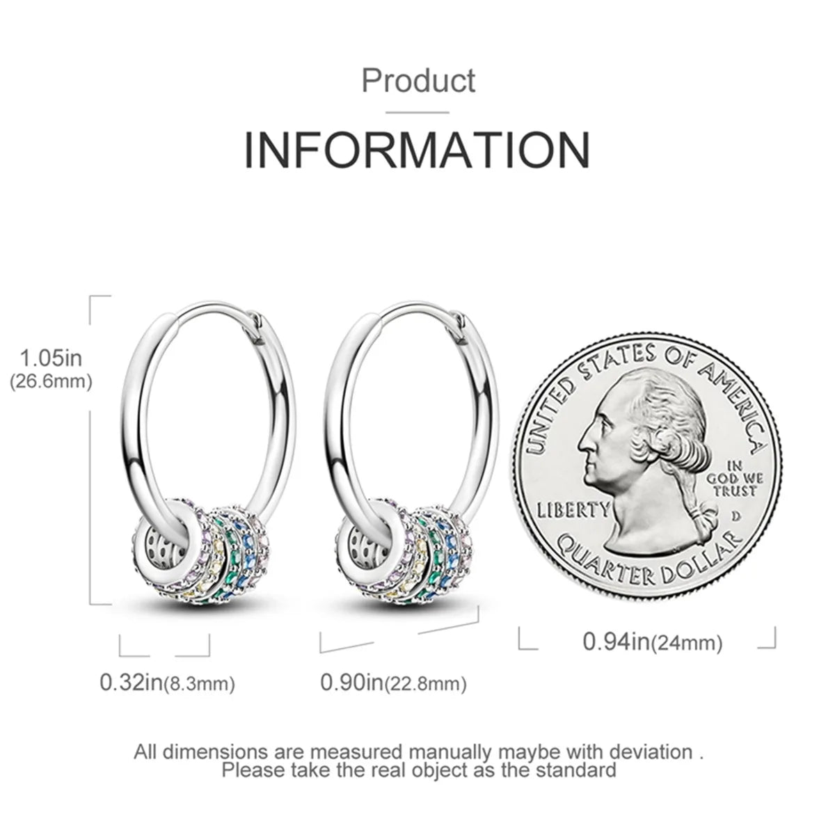 Orstarry-pendientes circulares de Plata de Ley 925 con forma de gota para mujer, aretes colgantes, joyería versátil para fiesta, regalos