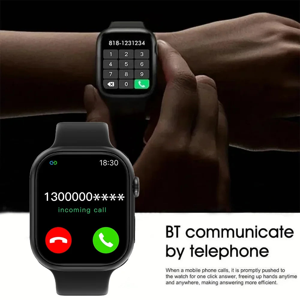 2025 nuevo reloj inteligente para hombres Android IOS teléfono 1,73 "pantalla Bluetooth llamada monitoreo de presión de oxÃgeno en sangre reloj inteligente mujeres