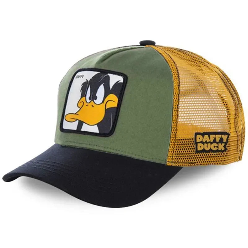 Gorra de béisbol de algodón con Cierre trasero de dibujos animados de Anime de marca de alta calidad para hombres y mujeres, gorro de malla de Hip Hop para papá, gorra de camionero, triangulación de envÃos