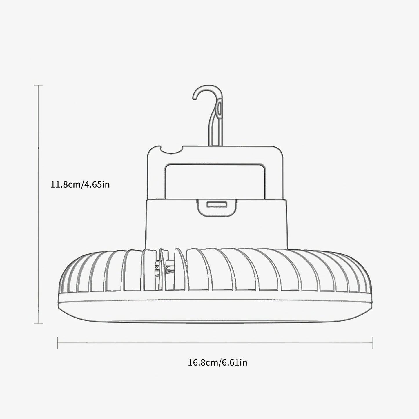 Ventilador de tienda impermeable multifuncional, lámpara de Camping recargable, lámpara de cabina de mercado nocturno, lámpara de ventilador de refrigeración para exteriores, linterna portátil