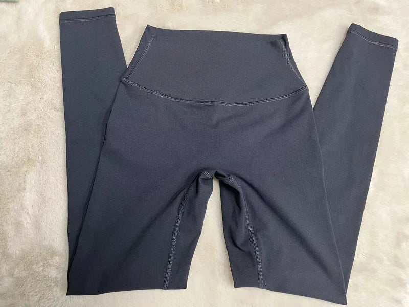 SHINBENE esculpir melocotón cintura alta V corte espalda gimnasio Fitness medias pantalones de Yoga ocultos Scrunch Butt deporte Leggings para mujeres