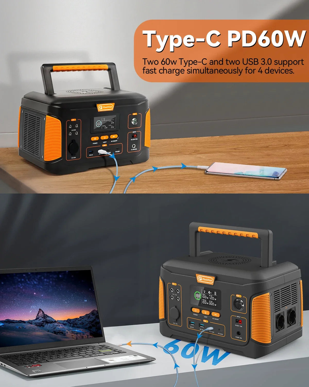 Estación de energía portátil de 1000W, batería de generador Solar de 932Wh con Panel Solar, Kit completo de 100W para el hogar, Camping, EV, RV
