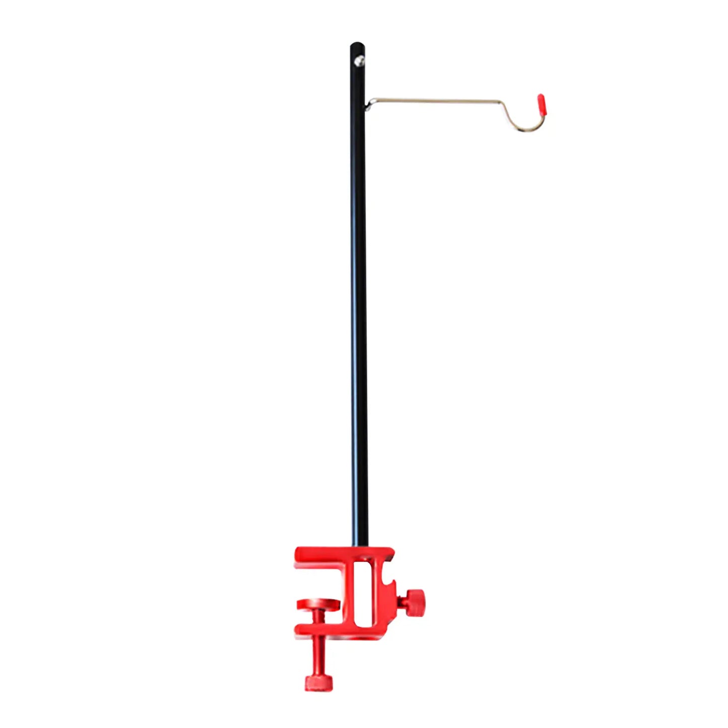 Poste de Luz Portátil para acampar y Clip de escritorio, soporte de aleación de aluminio para exteriores, soporte de luz de campamento de altura ajustable para acampar al aire libre