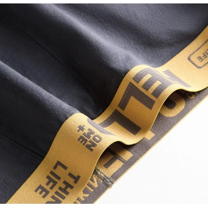 10 Uds. Boxer y calzoncillos para hombre, ropa interior de moda, Boxer y calzoncillos de alta elasticidad, pantalones cortos transpirables suaves para hombre, cómodos