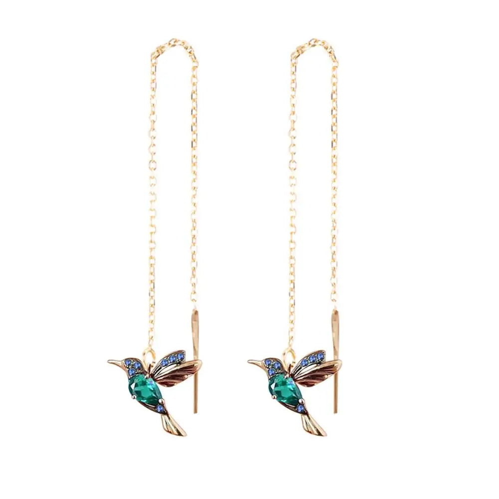 Pendientes de mariposa con borlas largas y perlas de cristal de circón para mujer, joyerÃa colgante de lujo, regalos, nuevo