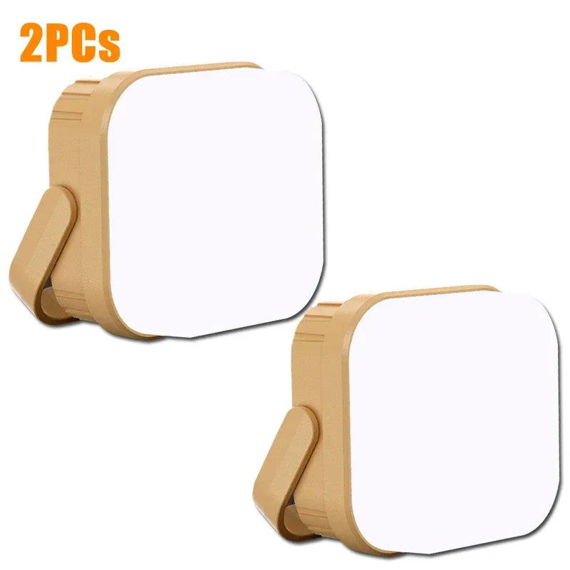 Mini luz portátil para acampar, lámpara recargable por USB, ABS, linterna de emergencia para exteriores, luz nocturna, 3 modos de iluminación, linterna para senderismo