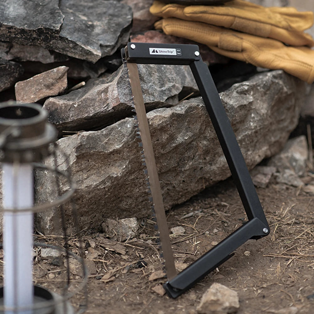 Sierra plegable portátil para carpinterÃa, herramienta de supervivencia para acampar al aire libre, hoja larga de 21 pulgadas
