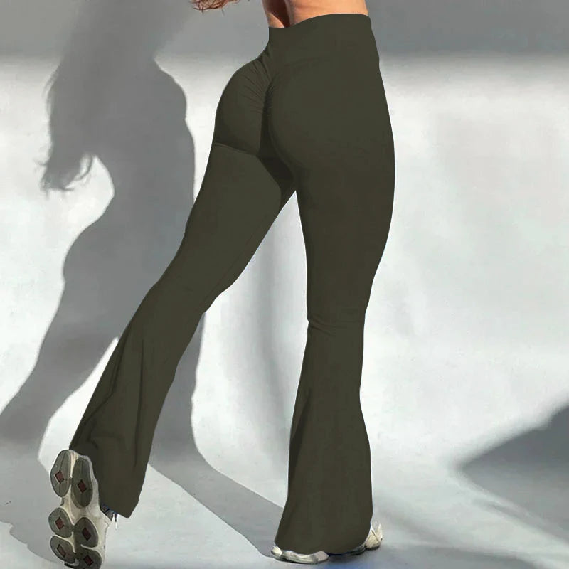 Leggings de Yoga de entrenamiento de cintura alta para mujer, pantalones deportivos de gimnasio para levantamiento de glúteos y Fitness