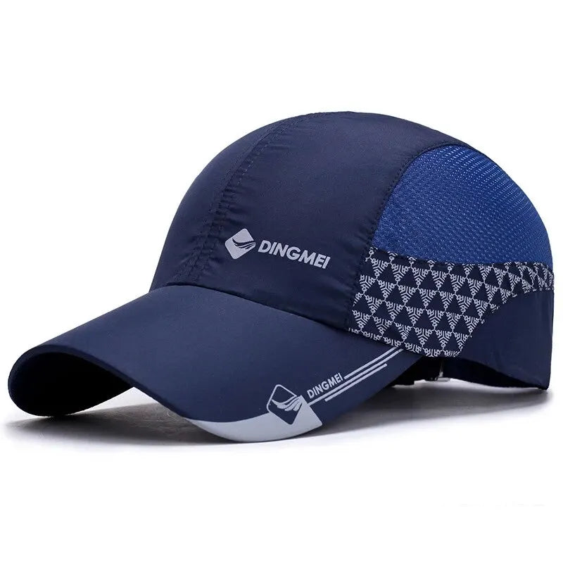 Sombreros para hombres, primavera y verano, nuevos sombreros de viaje con sombrilla para exteriores, gorras de béisbol casuales de moda, gorras para jóvenes y de mediana edad