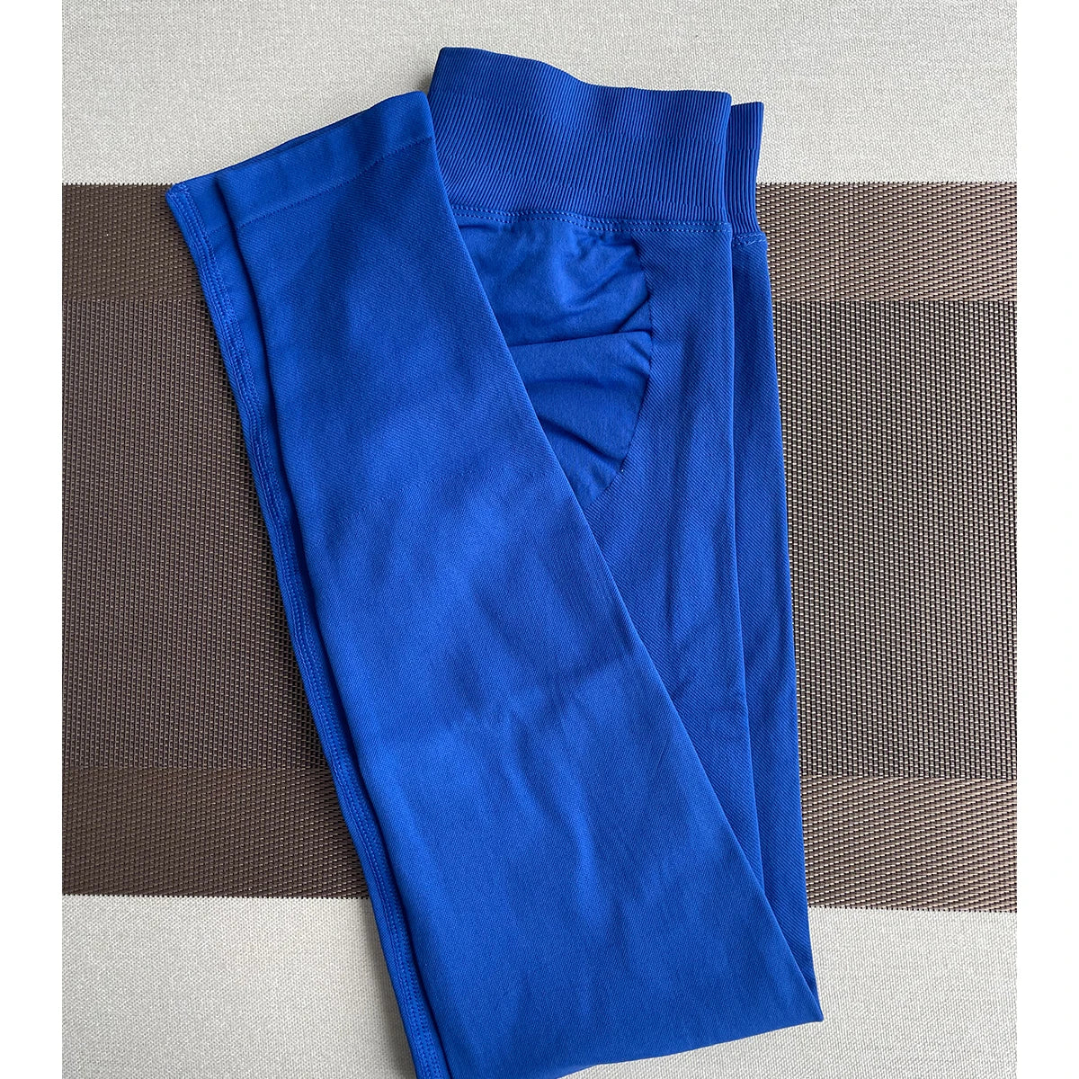 TKITK-mallas deportivas sin costuras para mujer, pantalones de Yoga con banda baja acanalada, ropa de gimnasio, ropa de entrenamiento para Fitness, medias elásticas
